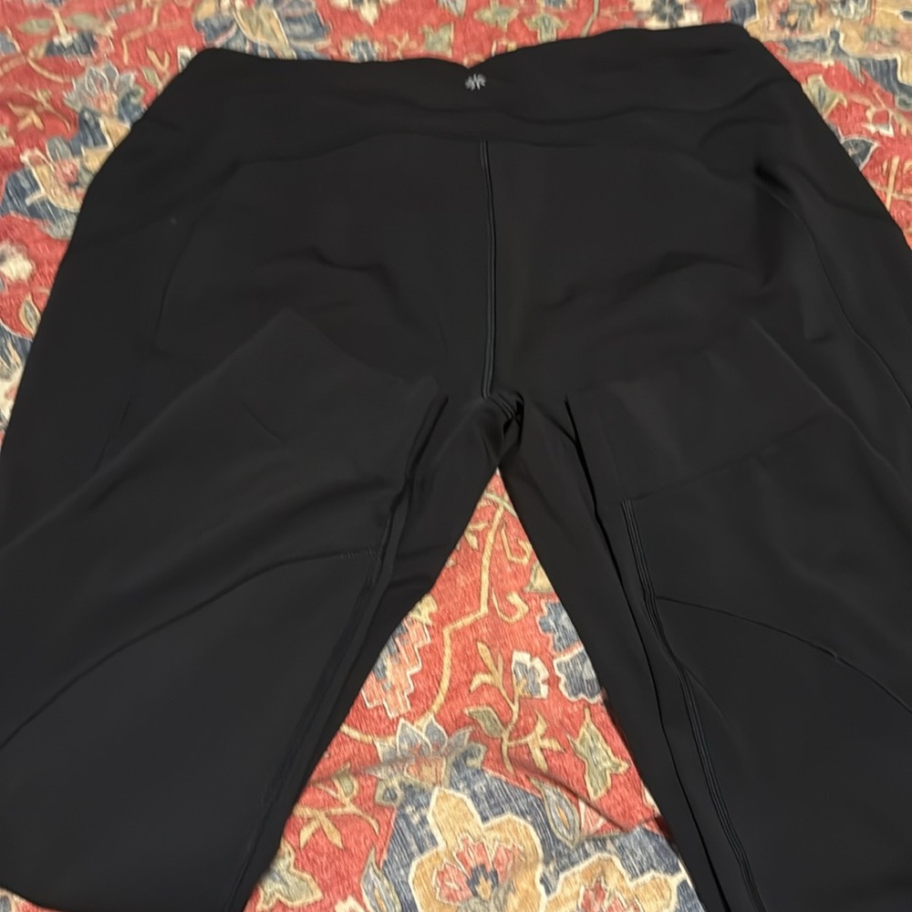 Athleta Black Joggers - Picture 3 of 9